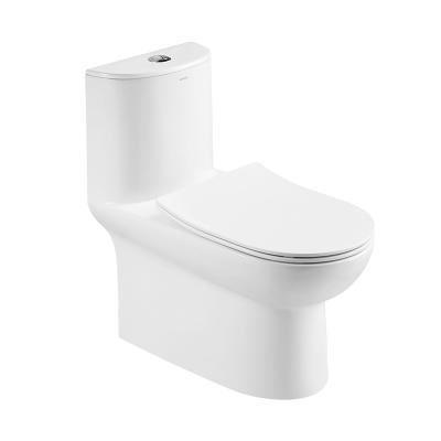 China Bathroom One Piece Wc 300mm p trap and s trap wc Siphone Ceramic Closestool for sale