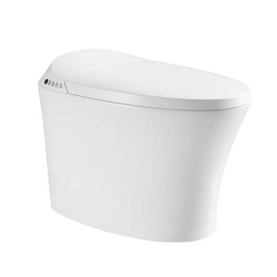 China One Piece Electric Modern Smart Toilet Water Pressure Adjustable Seat Heating for sale