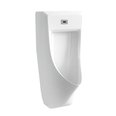 China Men Corner Urinal Wall Mounted 355x331x738mm Back Water Inlet for sale