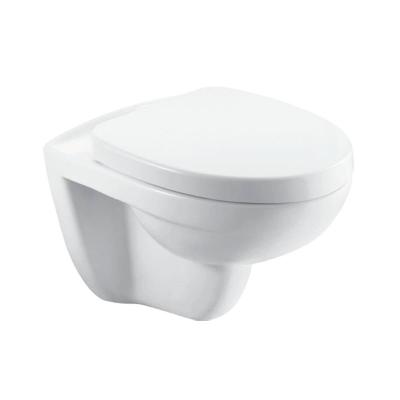 China Bathroom Sanitary Ware Wall Hung Toilet , Ceramic Wall Mounted Water Closet for sale