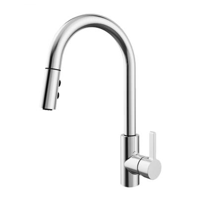 China ACY11W14 Kitchen Mixer Faucet , G1/2 Single Hole Kitchen Tap for sale
