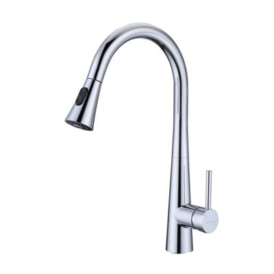 China ARROW Kitchen Mixer Faucet , Chrome 304 Stainless Steel Kitchen Faucet for sale