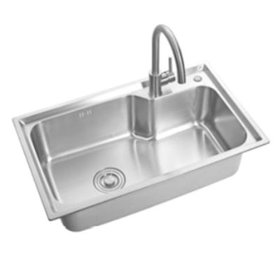 China ASC1L7501Y Stainless Steel Kitchen Sink , Farmhouse Single Basin Stainless Sink for sale