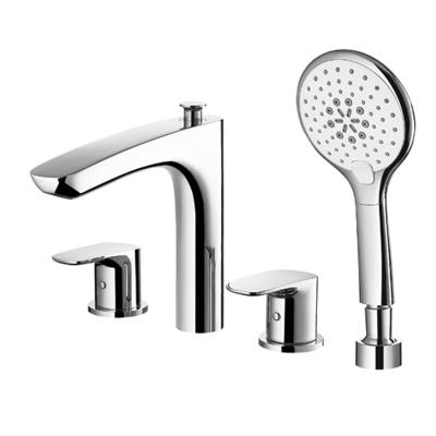 China Built in Bathtub Shower Mixer Φ125mm ABS Contemporary Style for sale