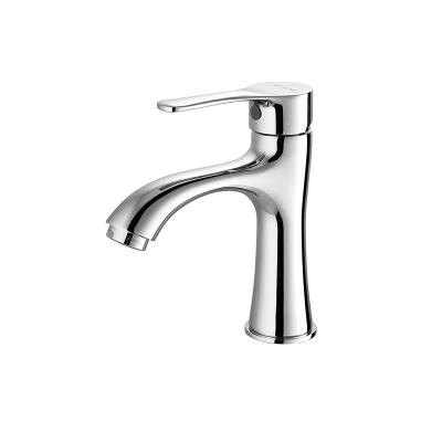 China Basin Faucet Manufacturer Supply Deck Mounted Single Handle Water Mixer Tap Bathroom Faucets for sale