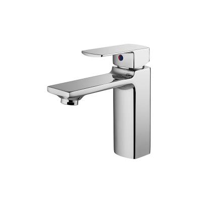 China Basin Mixer Faucet Factory Wholesale Single Handle Washroom Lavatory Water Tap Sink Faucet for sale