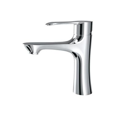 China Basin Mixers Faucet Brass Single Handle Basin Mixer Taps Washroom Lavatory Hotel Toilet for sale