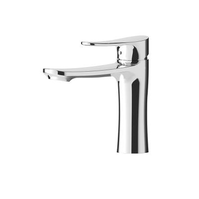 China Basin Mixer Tap Bathroom Wash Basin Faucet Brass Water Faucets Lavatory Washroom Hotel for sale