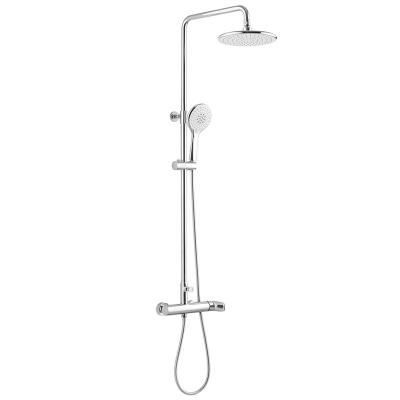 China F3M9028SC Hand Shower Mixer Set , 3 Function Shower Set Adjustable Height for sale