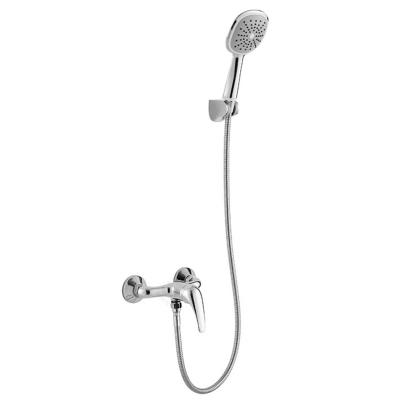 China Bathroom Hand Shower ABS Multifunction Wall Chrome Brass Shower Set Body China Manufacturer for sale