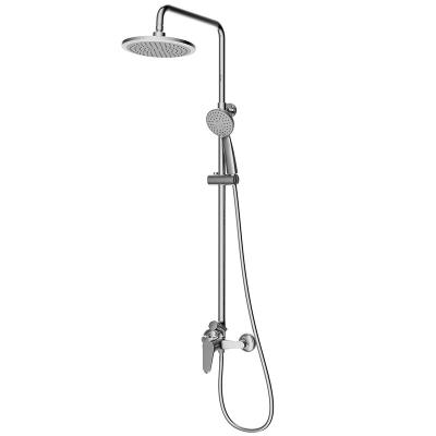 Chine Ensemble de mélangeur de douche de la main N2S601, système thermostatique de douche de pluie de Chrome à vendre