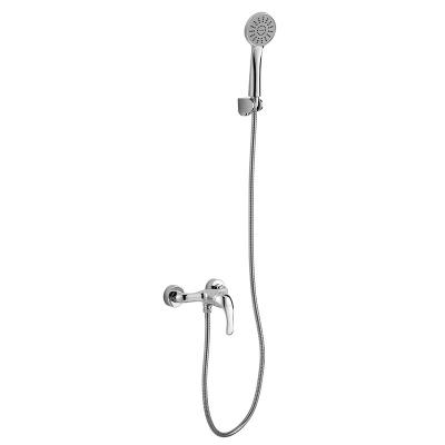 China Wall Mounted Handshower Bathroom Hot Cold Water Mixer Shower Sanitary Ware China Factory for sale
