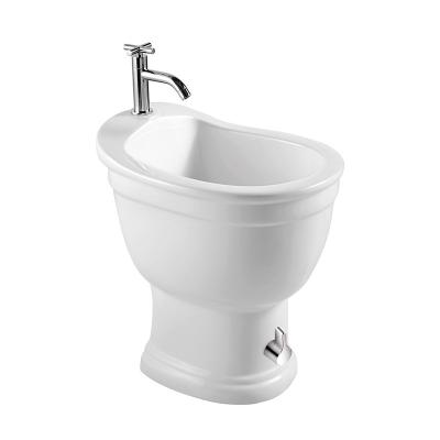 China ARROW FM7807A Mop Tub , Ceramic Laundry Tub Sink For Bathroom Lavatory for sale