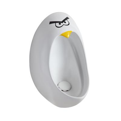China ARROW Penguin Shape Wall Hung Urinal , Ceramic Kid Size Urinal for sale