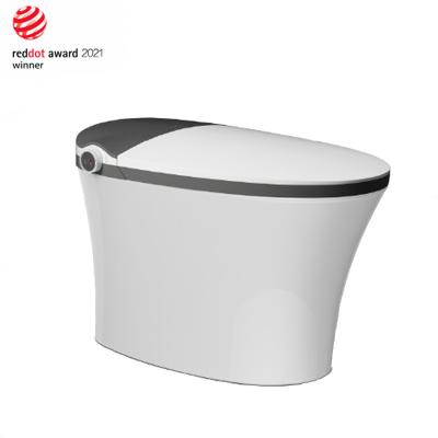 China AKB1322 modern Slim Ééndelig Toilet1020w automatisch watercloset Te koop