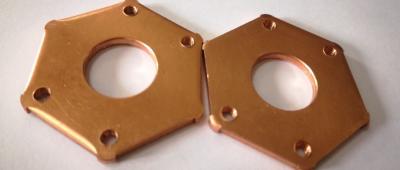 China Ultra Thin Precision Flat Brass Gasket Copper Profile Gap Sheet Metal Gasket for sale