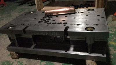 China Customized  Sheet Metal Stamping Dies Yoke / Support / Holder Parts 0.03 Tolerance for sale