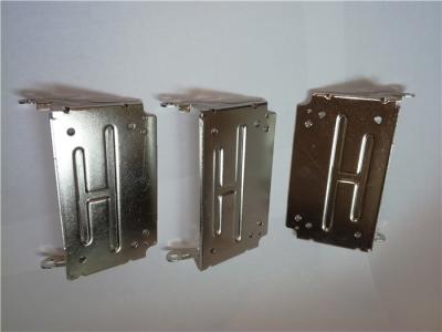 China Galvanized Stamped Sheet Metal Parts Customized For Computer Case / Electric Boxes for sale