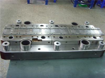 China High Precision Progressive Draw Dies , Sheet Metal Stamping Parts Four Cavities for sale