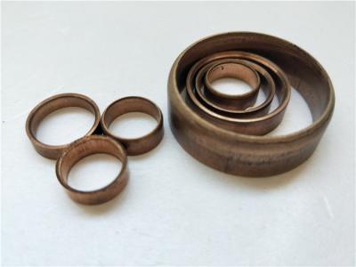 China La chapa del anillo de cobre amarillo muere los componentes, prensa del metal que los dados alisan la superficie con menos rebabas en venta
