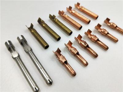 China General model connector brass crimping pins for mould for LED lights for sale