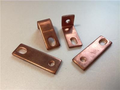 China Thick Bended Pure Copper Sheet Metal Bending Dies One Fixed Hole / Adjustable Hole for sale