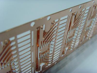 China Parts IC / Led Stamped Lead Frame SIP-14L High Precision Stamping Progressive Die for sale