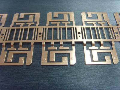 China Discrete Device Stamped Lead Frame Progressive Sheet Metal Dies Copper Material for sale