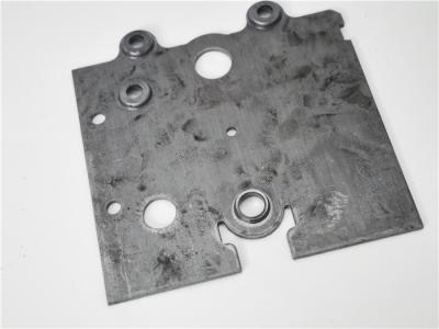 China Large Size Progressive Die Press Thick Removable Back Plate Stamping With Many Holes for sale