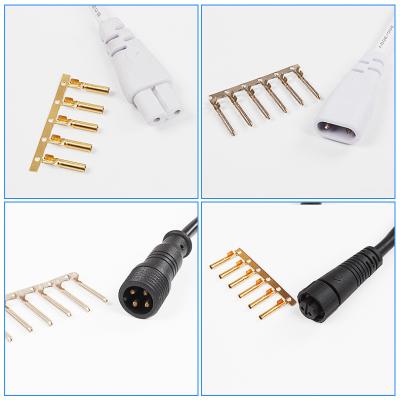 China Male N Female Terminal Block Parts Electrical Plug Terminal Connector Pins for sale