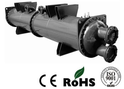 China Commercial Shell And Tube Condenser , Water Cooled Heat Exchanger For Cold Room for sale