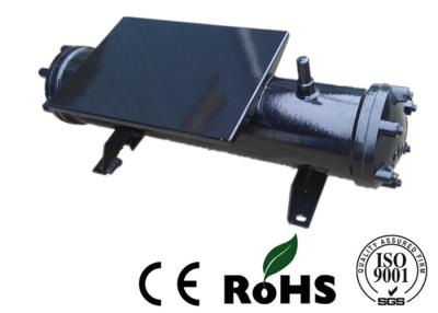 China Condensador de la agua de mar de la refrigeración por agua, tubo de cobre Shell y cambiador de calor del tubo en venta