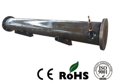 China Loose Flange Sea Water Condenser , Shell Type Heat Exchanger R407c Refrigerant for sale