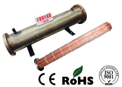 China Professional Horizontal Shell And Tube Condenser R407C Refrigerant Energy Saving for sale