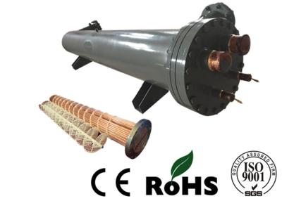 China Horizontal Loose Flange Tube And Tube Heat Exchanger For Air Conditioning System for sale
