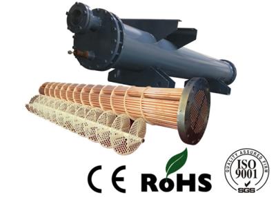 China Copper Tube Falling Film Evaporator R407c Refrigerant Commercial Cooling for sale