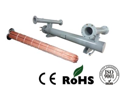 China Aluminum Brass Tube Heat Exchanger Evaporator Internal Thread Tube for sale