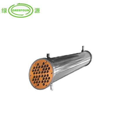 China CE Industrial Water Cooled Condenser Units Nickel Copper Tube Condenser for sale