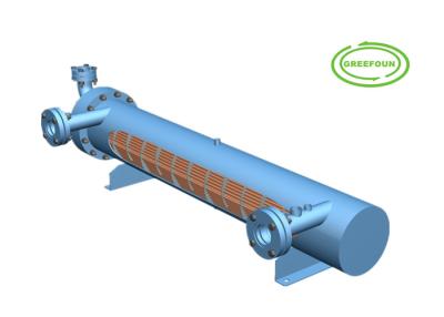 中国 R22冷凍の蒸化器のステンレス鋼の管の水によって冷却される蒸化器 販売のため