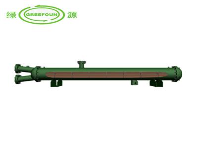 China Heat Exchanger Pipe Bundle Shell And Tube Water Cooled Condenser for sale