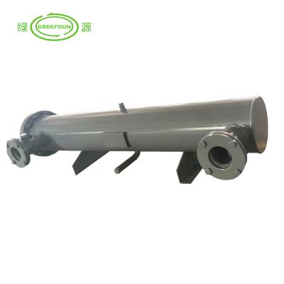China Evaporador tubular del titanio refrigerante de R22 R410A en venta