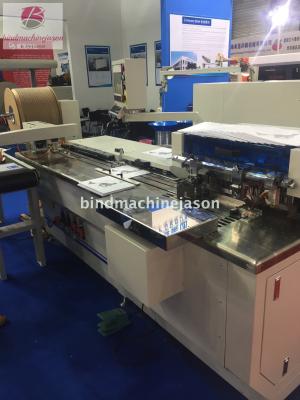 China Desk calendar binding machine with hole punching PBW580 for wire o binding for sale