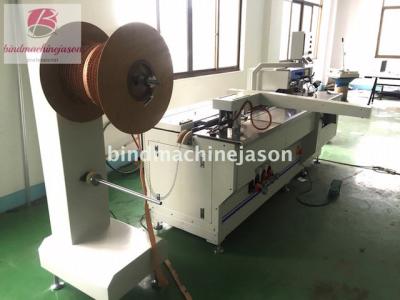 China Ring wire binding and hole punch machine PBW580 for notebook and calendar for sale