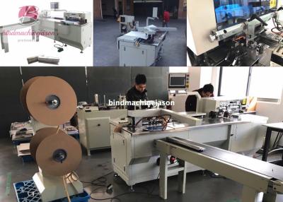 China Double wire comb binding machine with hole punching PBW580 for calendar for sale