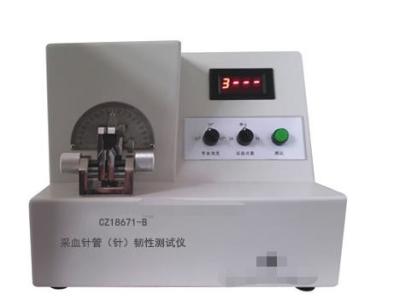 China 0.5Hz Medical Device Testing Equipment Toughness Tester For Blood Collection Needle Tube for sale