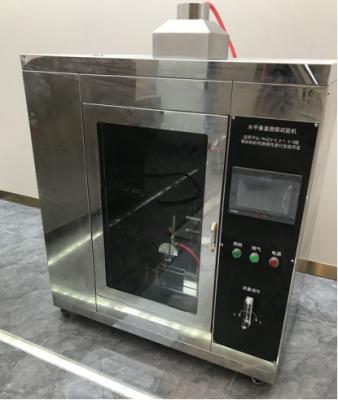 China Stainless Steel Flammability Testing Equipment Horizontal Vertical Combustion Tester for sale