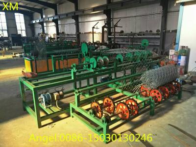 China 2m width double wire feeding Fully Automatic Chain Link Fence  Machine for sale