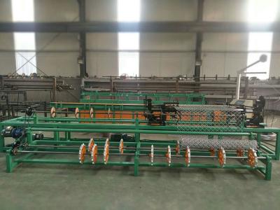 China 3m width Single wire feeding Fully Automatic Chain Link Fence  Machine for sale