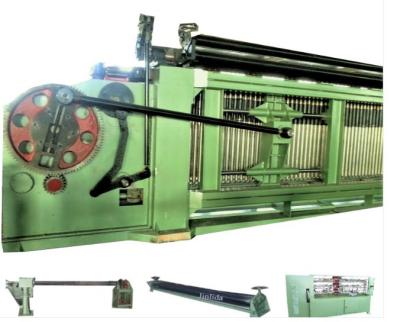 China 4300mm Weaving Mesh Width New Double Rack Drive Gabion Box Machine, Hexagonal Mesh Machine for sale