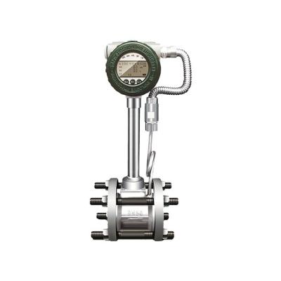 China RS 485 Output Vortices Flow Meter Smart Steam Clamp MA Threaded Vortex Flow Meter for sale
